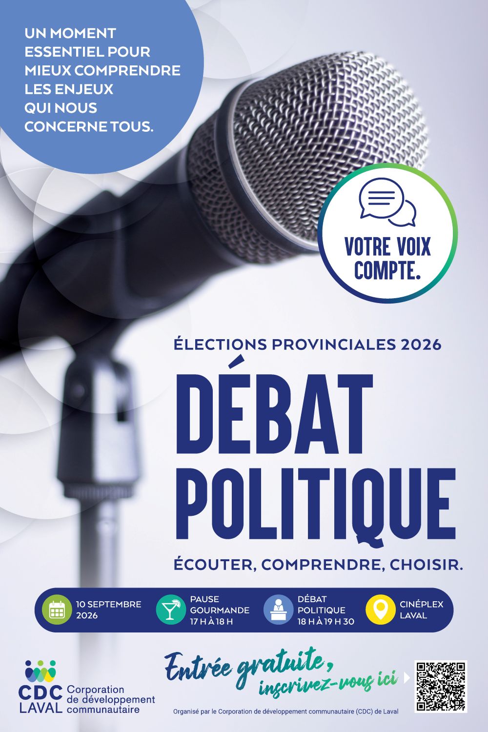 D&eacute;bat politique provinciale