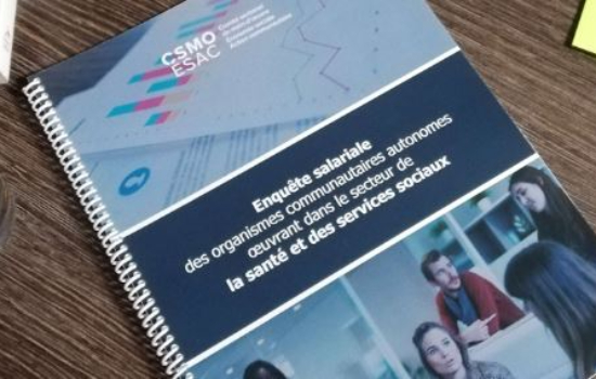 Enquête salariale des organismes communautaires autonomes (santé et des services sociaux)