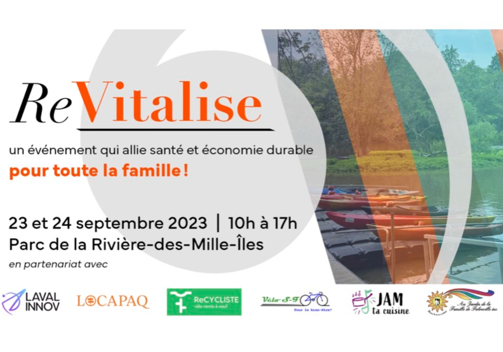 ReVitalise, un événement pour toute la famille !