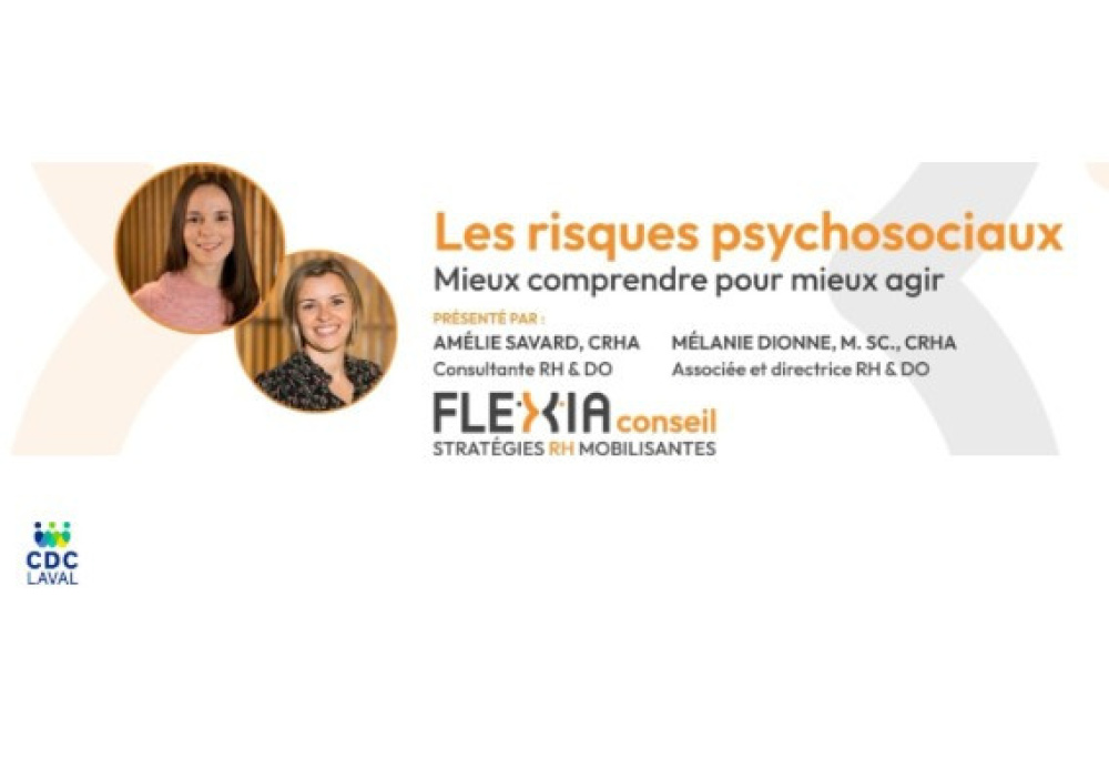 Les risques psychosociaux en milieu de travail