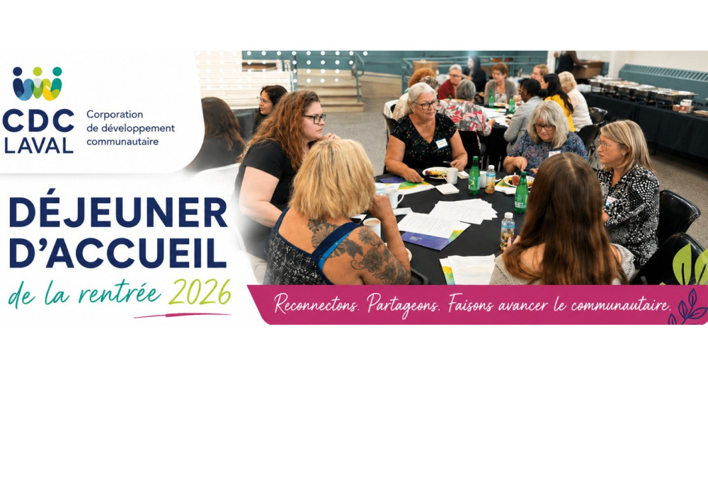 Déjeuner d’accueil de la rentrée – Reprenons contact !