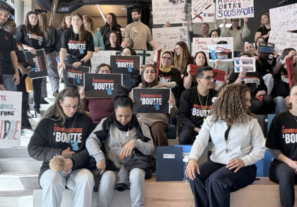 La grève « Le communautaire à boutte » se poursuit à Laval