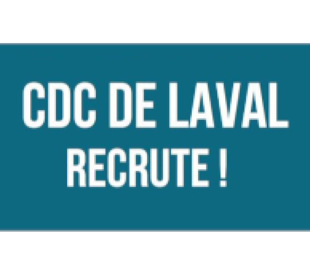La CDC de Laval recrute : Responsable de la recherche et de la mobilisation
